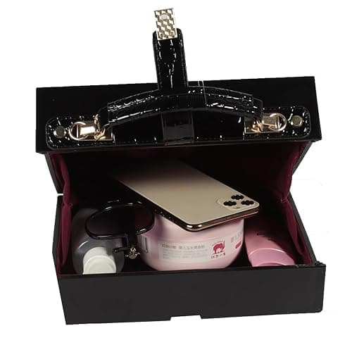Lyuxhetaokdiq Women Acrylic Piano Shaped Crossbody Shoulder Bag Handbag Piano Purse thumbnail 4