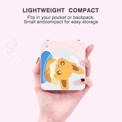 DLseego Cute Fox Game Case For Switch Lite / Switch / Switch OLED, 12 Slots Game Cards Holder and 12 Micro SD Card Slots, Portable Game Card Storage Cartridge Box thumbnail 6