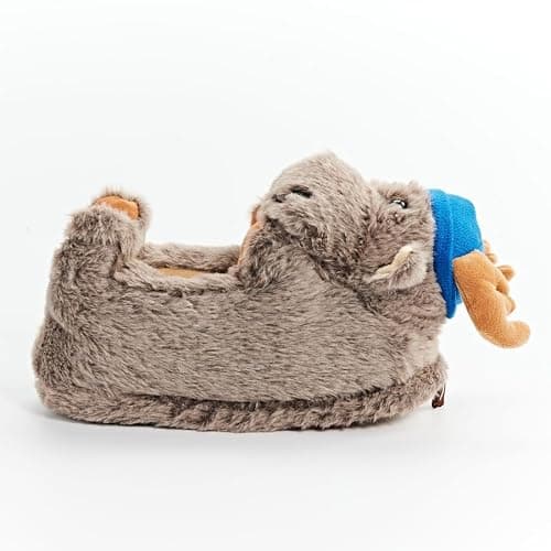 ooohyeah Women's Animal Plush Slippers | Cute Cozy Fuzzy House Shoes, Non-Slip Sole, Warm Indoor Bedroom Shoes for Home, Gift Choice thumbnail 4