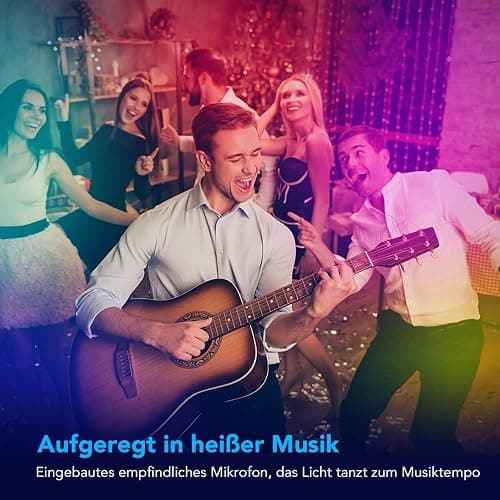 Govee WiFi LED Strip 10m, Smart RGB LED Streifen 2x5m, App-steuerung, Farbwechsel, Musik Sync, funktioniert mit Alexa und Google Assistant thumbnail 3
