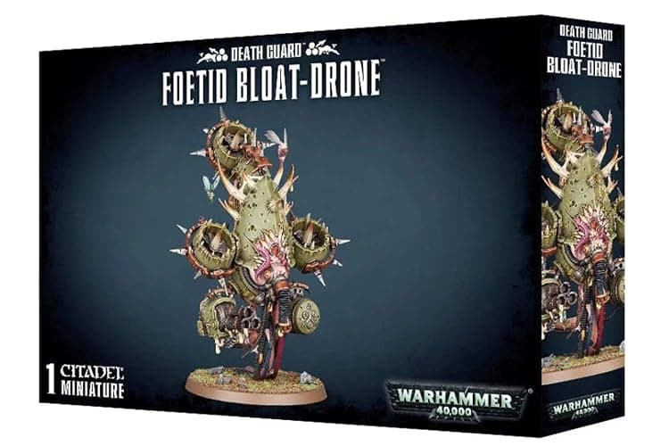 Games Workshop 99120102077" Death Guard Foetid Bloat-Drone Miniature, for 12 years to 99 years - Image 1