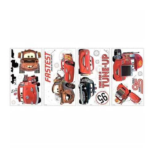 Disney Pixar Cars Friends to the Finish Peel and Stick Wall Decals - Image 1