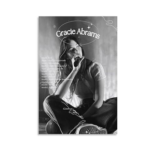 SAVOMA Gracie Abrams Good Riddance 3 Canvas Poster Wall Decorative Art Painting Living Room Bedroom Decoration Gift Unframe-style12x18inch(30x45cm) - Image 1