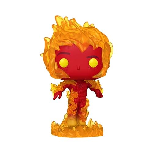 Funko Pop! Marvel: The Fantastic Four: First Steps - Human Torch - Fantastic Four (2025) - Collectable Vinyl Figure - Gift Idea - Official Merchandise - Toys for Kids & Adults - Movies Fans thumbnail 2