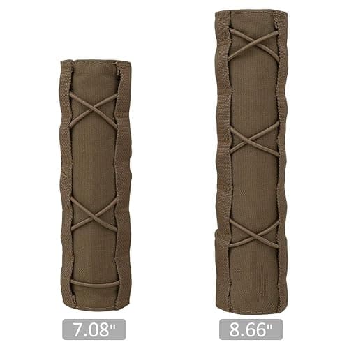 KRYDEX Tactical Airsoft Suppressor Cover 8.66 inch / 22cm thumbnail 6