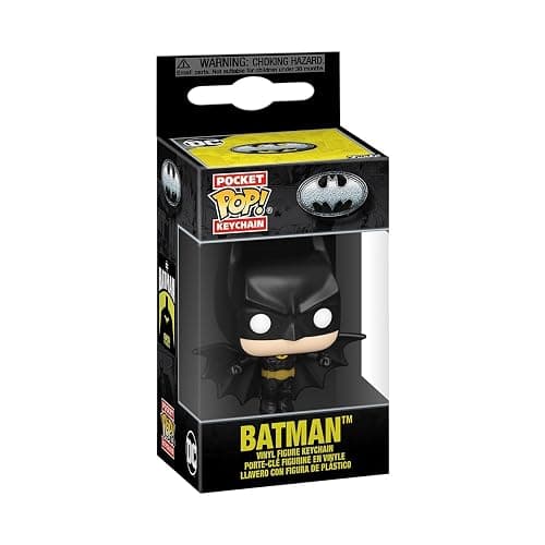 Funko POP! Keychain: Batman's 85th Anniversary - Batman - (Soaring) Novelty Keyring - Collectable Mini Figure - Stocking Filler - Gift Idea - Official Merchandise - Movies Fans - Backpack Decor thumbnail 2