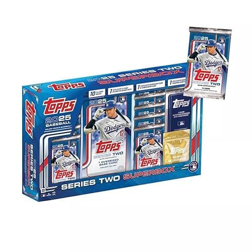 2025 Topps MLB Series 2 Baseball Trading Card Super Box thumbnail 3