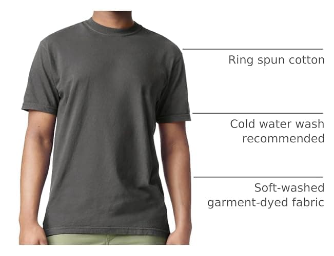 Comfort Colors Adult Heavyweight Short Sleeve Tee, Style G1717/G1745, Multipack thumbnail 4