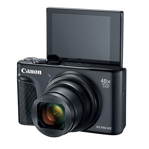 Canon Powershot SX740 HS Digital Camera (Black) thumbnail 3