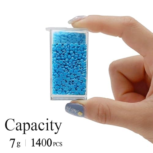 ARTDOT 64Jars Storage Containers for Diamond Art Kits,Portable Storage Organizer for Diamond Painting Accessories and Tools thumbnail 3