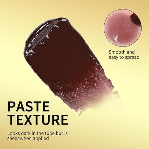 2Pcs Honey Lipstick Tinted Lip Balm,Lipstick for All Skin, Hydrating and Nourishing Tinted Lip Balm for Women(Black) thumbnail 5
