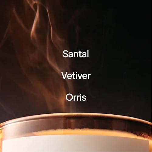 SALT & STONE Scented Candle for Women & Men | Hand-Poured, Aromatic & Fragrant | Made with Natural Coconut & Soy Blend Wax | 100% Cotton Wick | Long-Lasting 50 Hour Burn Time (8.5 oz) - Santal & Vetiver thumbnail 6