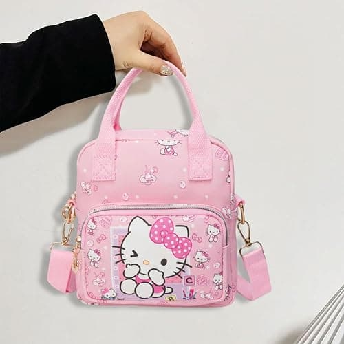 Cute Cartoon Tote Bag, Crossbody Bags for Girls, Adjustable Strap Sling Backpack, Best Gifts for Her thumbnail 6