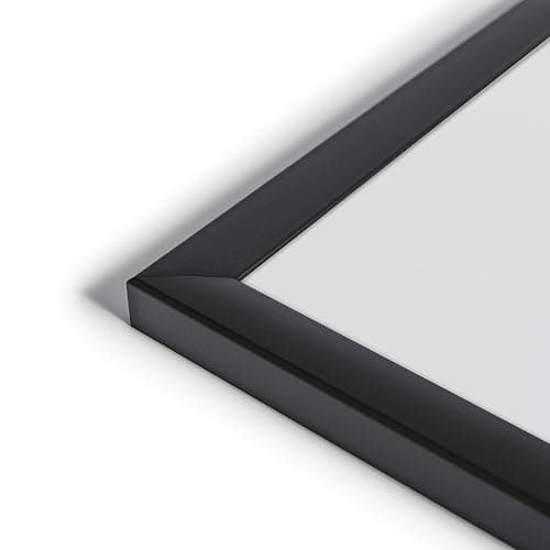 U Brands Magnetic Dry Erase Board White Board, 24" x 18" Inches, Black Wood Frame (307U00-01) thumbnail 5
