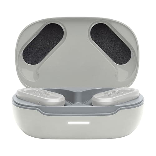 JBL Endurance Peak 3 - Dust and Water Proof (IP68) True Wireless Active Earbuds, Pure Bass Sound, Up to 50 Total Hours of Playback with Speed Charge, Ambient Aware & Talk Thru (White) thumbnail 7