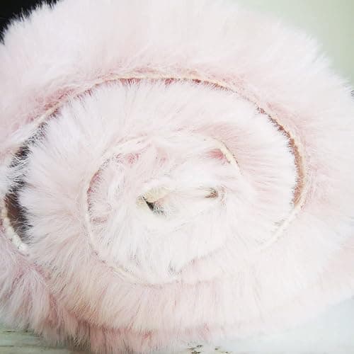 Ghouse Ultra Soft Faux Rabbit Fur Rug 2x3, Machine Washable Area Rugs for Bedroom Fluffy Rugs for Living Room, no-Shedding Carpet Sheepskin Rug Pink thumbnail 6