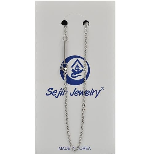 2MM Stainless Steel Necklace - Thin Cable Chain for Women & Men, Silver Chains for Pendant Addition or Alone - 16-30 Inch Available thumbnail 6
