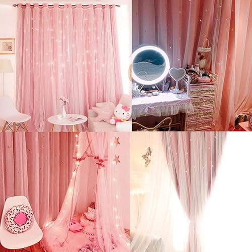 Pink curtains thumbnail 7