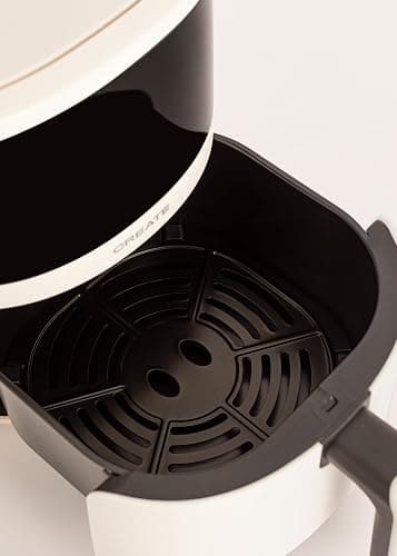 CREATE Air Fryer Studio Easy Luftfritteuse, 4,5 l, gebrochenes Weiß, Kapazität 5-6 Portionen, 10 Programme, Touch-Bedienfeld, Zeit- und Temperatursteuerung, 1400 W thumbnail 7