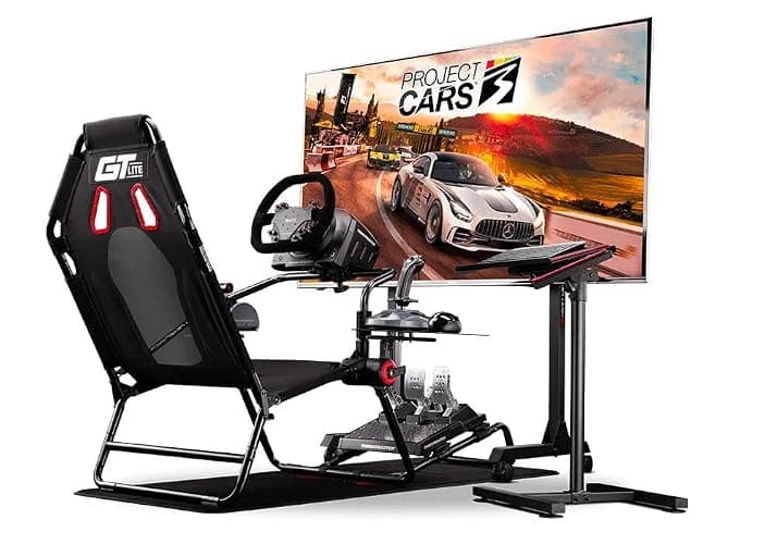 Next Level Racing GT Lite Foldable Simulator Racing Cockpit (NLR-S021 ) PC thumbnail 8