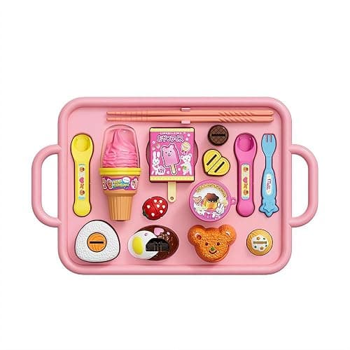 Jelly Strawberry Pudding Set, Food Pudding Feeding Children's House Play Toy, Pretend Play Food Kitchen Accessories,Novelty Early Education Strawberry Puddings Toy,Early Education Play-House Toys - Image 1