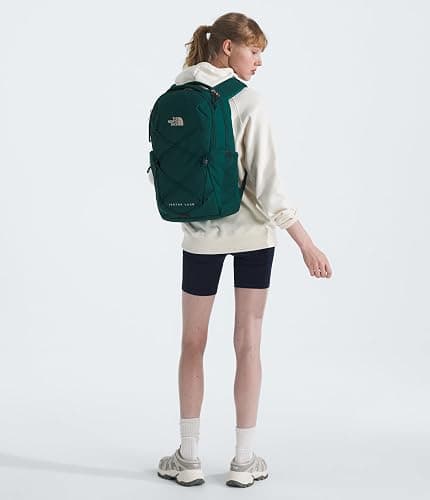 The North Face Women's Jester Luxe Everyday Laptop Backpack, Deep Nori/Burnt Coral Metallic, One Size thumbnail 2