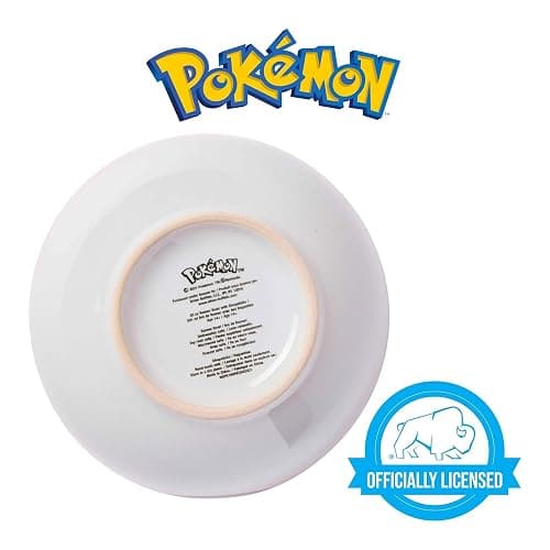 Silver Buffalo Pokemon Pokeball Ceramic Ramen Noodle Bowl with Chopsticks, Microwave Safe, 20 Ounces thumbnail 8