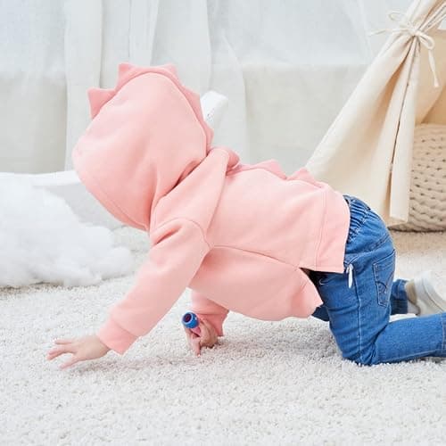 famuka Little Kids Dinosaur Hoodie Toddler Boy Girl Sweatshirt Unisex Casual Tops thumbnail 6