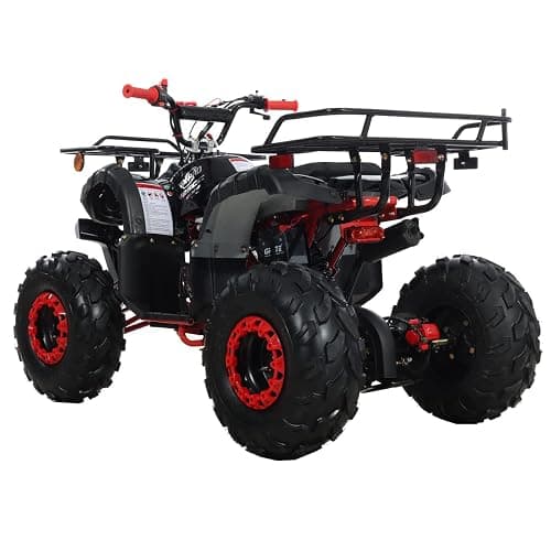X-PRO 125cc ATV 4 Wheels Quad 125 ATV Quads with LED Lights, Big 19"/18" Tires!(Black, Factory Package) thumbnail 5