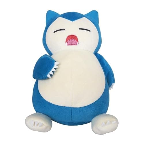 Sanei Pokemon All Star Collection Snorlax Stuffed Plush Toy, 8" thumbnail 3