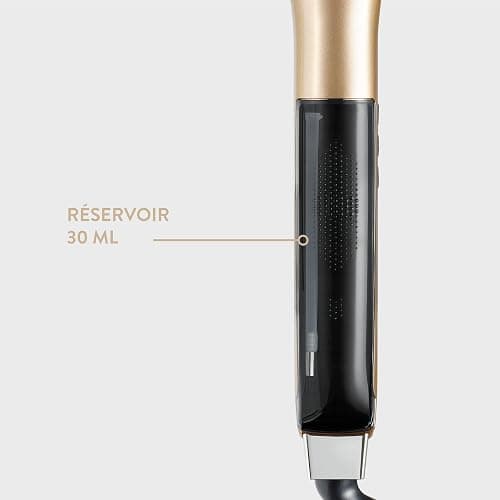 Demeliss - Lisseur Vapeur Titanium V2.0 - Plaques Flottantes Fines, Légères et Ergonomiques - Vapeur Ultra Puissante - Fer à Vapeur 2 en 1 Lisseur/Boucleur - Tous Types de Cheveux thumbnail 8