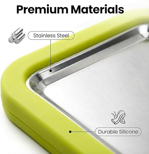 Instant Ice Cream Maker, At-Home Rolled Ice Cream Maker Kit, Instant Freeze Plate with 2 Scrapers, Ice Stir Frying Machine, DIY Homemade Ice Cream Tray,Easy Homemade Desserts (Green) thumbnail 7