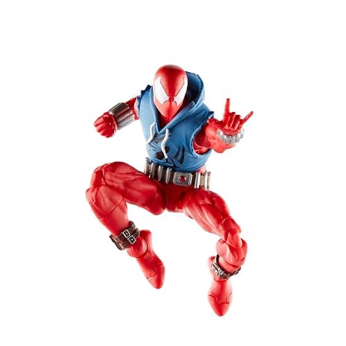 Marvel Legends Series Scarlet Spider, Spider-Man Comics Collectible 6-Inch Action Figure thumbnail 4