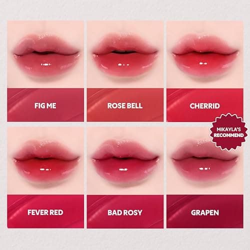 TIRTIR [*Mini Size Waterism Tinted Lip Gloss #06 Honey Nut, 0.06 Fl Oz – Kiss Ready Lipgloss, 12H Long Lasting Non Sticky Natural Tinted Glow Korean Multiuse Cheek and Lip Tint for Women gift thumbnail 7