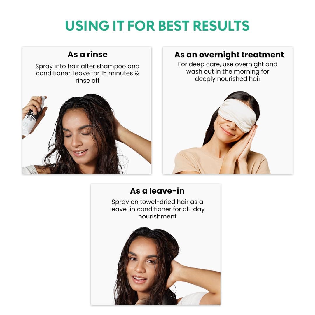 ThriveCo Rosemary Water Hair Spray | With 100% Natural Rosemary Extract, Rice Water & Hyaluronic Acid | For Hair Growth, Hair Fall Control, Hair Conditioning & Hair Shine | Men & Women, 100ml thumbnail 7