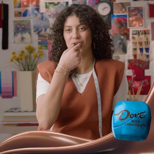 DOVE PROMISES Milk, Dark and Milk & Caramel Assorted Chocolate Candy, 136 Ct Bulk Bag thumbnail 5