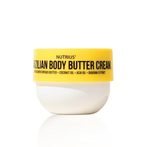 Nutrius Brazilian Body Butter Cream - Enriched with Nourishing Goodness - 6 FL OZ - Image 1