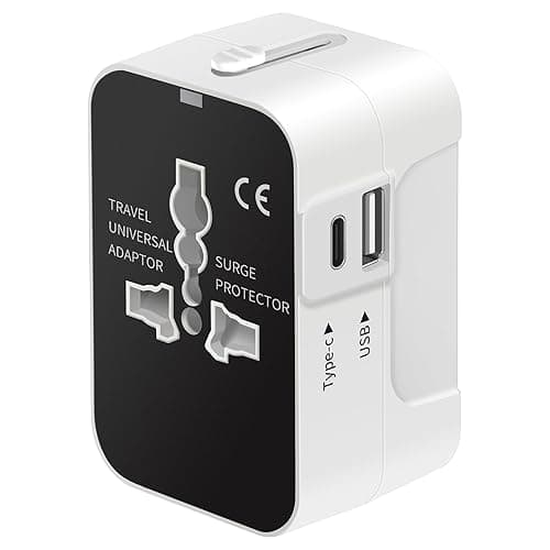 Universal Travel Adapter with USB-C