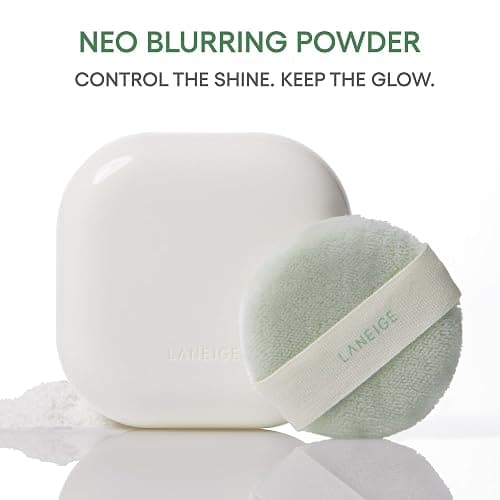 LANEIGE Neo Blurring Powder: Korean Oil-Control Compact with Pore Blurring, Smoothing Finish & Travel-Friendly, No-Spill Packaging thumbnail 2