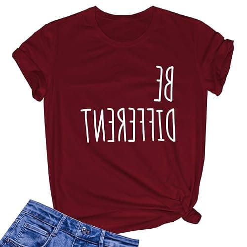 LOOKFACE Women's Cute T Shirt Junior Tops Teen Girls Graphic Tees - Image 1
