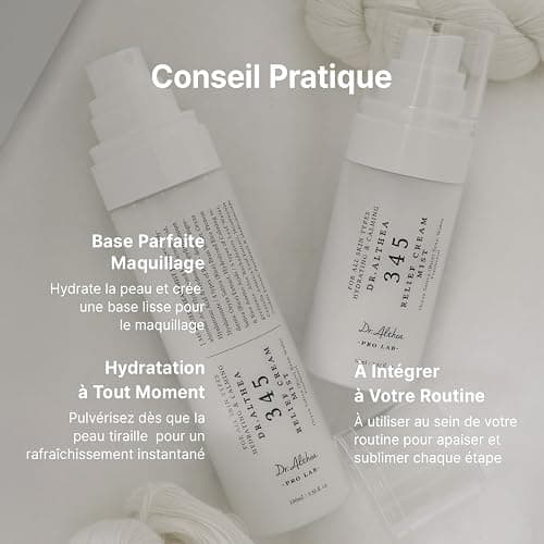 Dr.Althea 345 Relief Cream Mist | Brume Visage Hydratante à l’Extrait de Riz | Soin Apaisant pour Peaux Sensibles | Cosmétique Coréenne Vegan, 100ml thumbnail 7