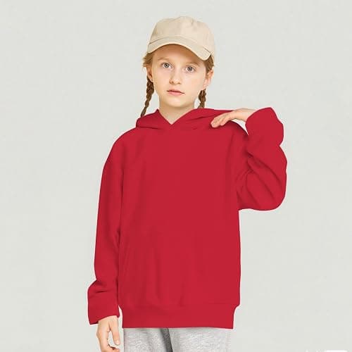 Ayolanni Girls Hoodie Trendy Cute Hooded Sweatshirt with Pocket Baggy Kids Pullover Winter 2025 Back to School Clothes Teens thumbnail 3
