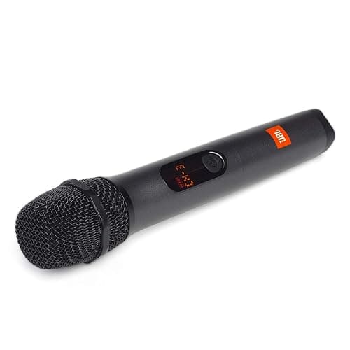 JBL Wireless Two Microphone System with Dual-Channel Receiver, Black thumbnail 5