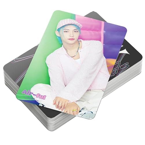 KPOPBP Stray Kids Photocards 60 PCS SKZ Rock Star Album Photo Cards with 32 PCS Stickers KPOP Gift Lomo Cards Merch for SKZ Boys and Girls (Felix) thumbnail 6