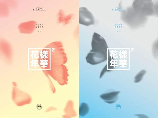 BigHit Entertainment BTS - In The Mood For Love PT.2 [BLUE+PEACH ver. SET] 2CD+Extra Photocards Set - Image 1