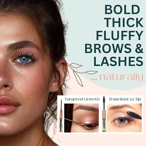 Live Fraiche Organic Castor Oil Lash Serum for Hair Growth, 100% Pure Eyebrow Eyelash Growth Serum, Cold Pressed Hexane Free (2oz Glass Bottle + FILLED Mascara Tube) thumbnail 6