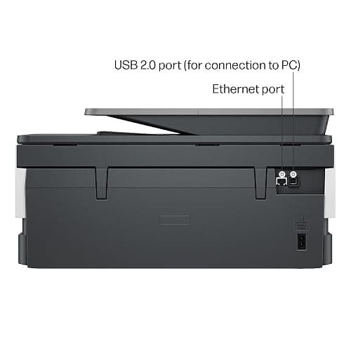 HP OfficeJet Pro 8125e Wireless All-in-One Color Inkjet Printer, Print, scan, Copy, ADF, Duplex Printing Best-for-Home Office, 3 Month Instant Ink Trial Included, AI-Enabled (405T6A) thumbnail 14