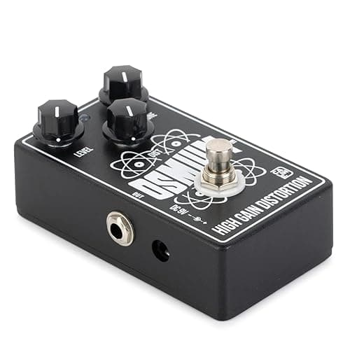 Caline CP-501 Osmium High Gain Distortion Guitar Effect Pedal for Electric Guitar and Bass thumbnail 6