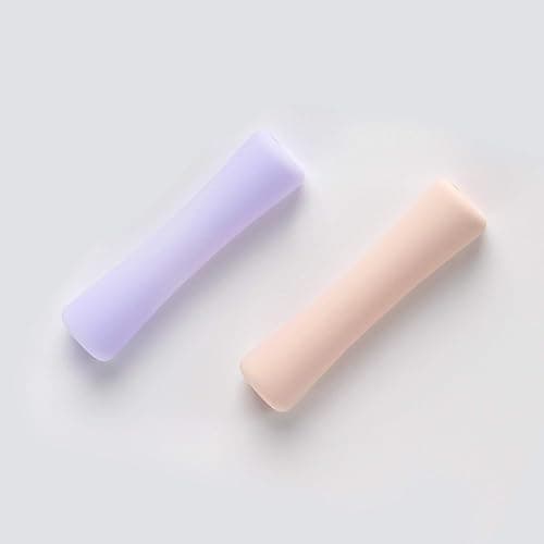 3 Pack iPencil Grips Case Cover Silicone Sleeve Holder Compatible with Apple Pencil (USB-C)&Apple Pencil (2nd Generation),iPad Pro 11 12.9 inch 2018(White, Pink, Purple) thumbnail 9
