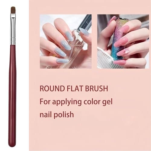 Faiteary Nail Brush Set with Nail Art Polish Brushes Builder Gel Brush thumbnail 6